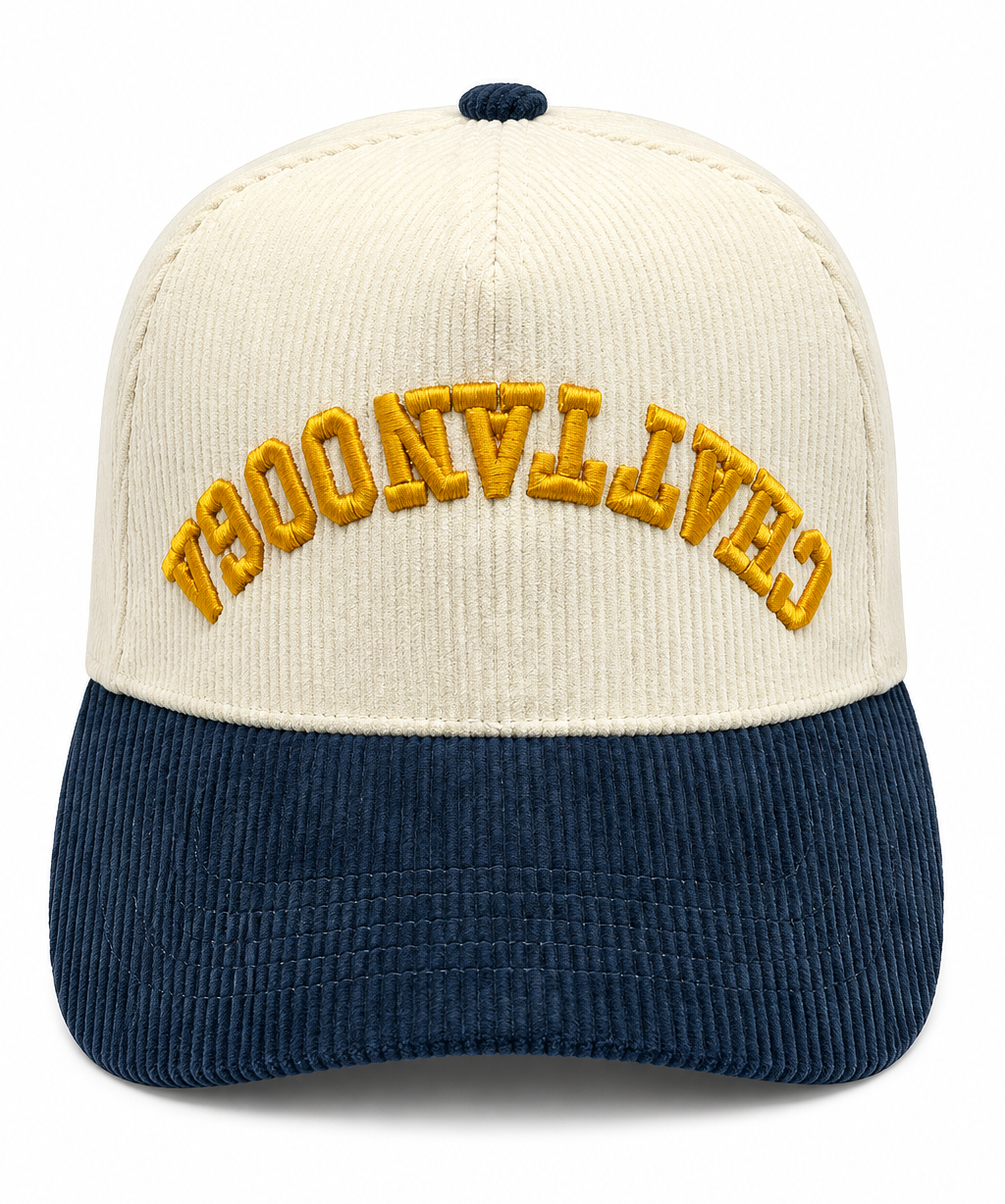 Upside Down Chattanooga Corduroy Cap – UTC Edition