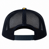 Navy & Gold Tie-Dye Trucker Hat – D.D.D. Collection