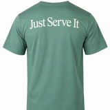 Just Serve It Tee – Cross Court Essentials