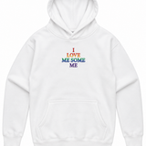 I Love Me Some Me Rainbow Embroidered Hoodie